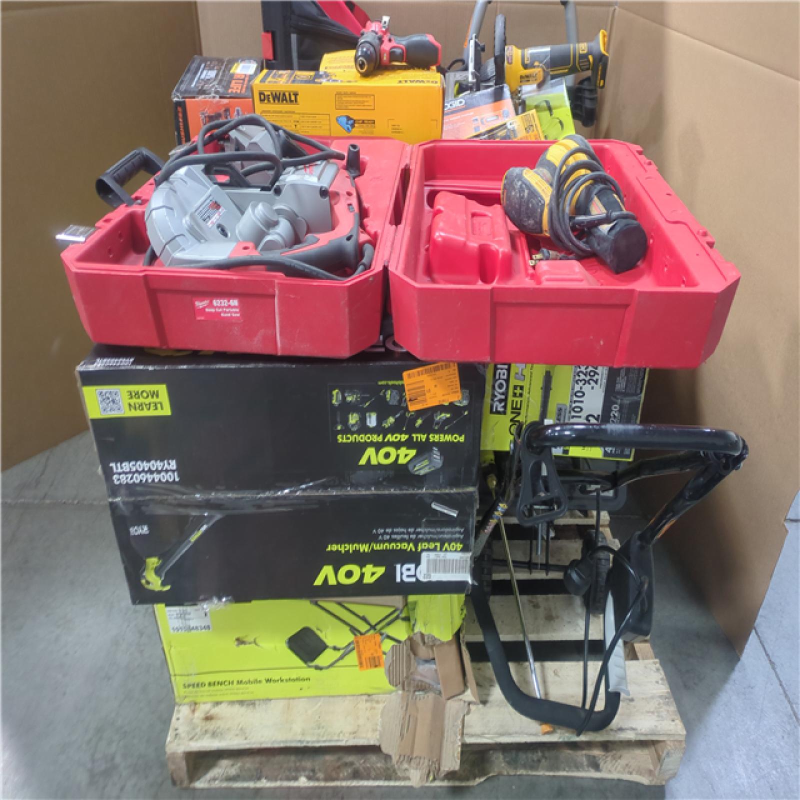 CALIFORNIA AS-IS TOOL PALLET