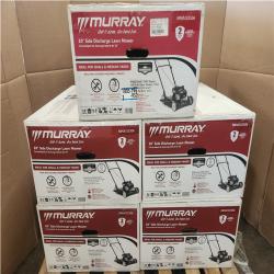 Phoenix NEW Pallet of Murray 20 in. 125 cc Briggs & Stratton Walk Behind Gas Push Lawn Mower with 4 Wheel Height Adjustment and Prime 'N Pull Start