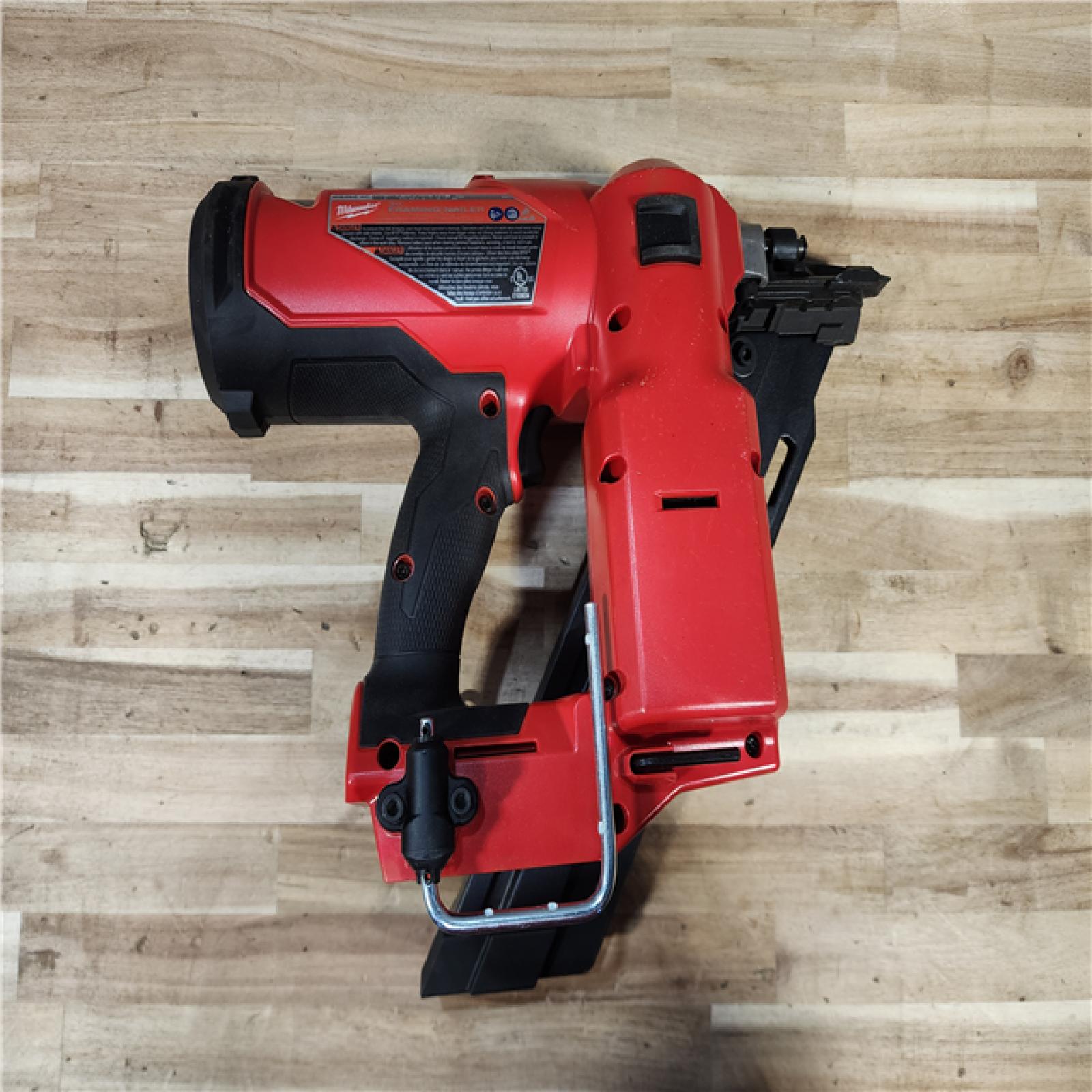 HOUSTON LOCATION - AS-IS Milwaukee  FUEL 3-1/2 in. 18-Volt 30-Degree Lithium-Ion Brushless Cordless Framing Nailer (Tool-Only)