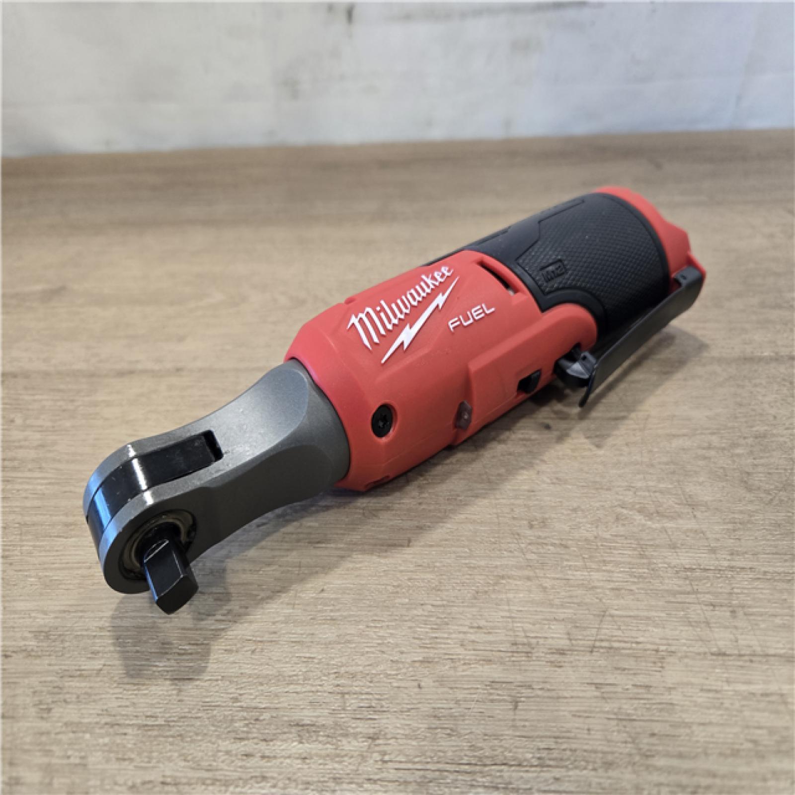 AS-IS Milwaukee FUEL 12V Cordless High Speed 3/8 in. Ratchet (Tool-Only)