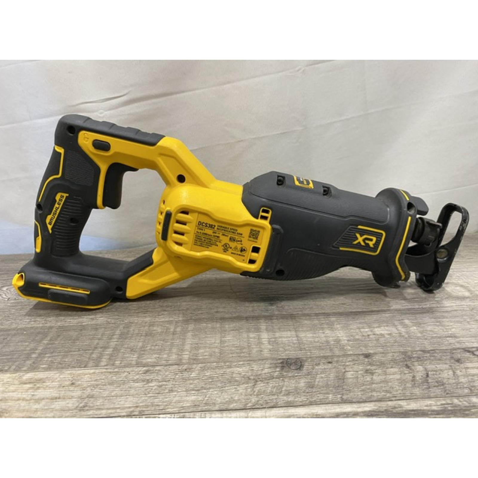 AS-IS DEWALT 20V MAX Cordless Brushless Reciprocating Saw (Tool Only)