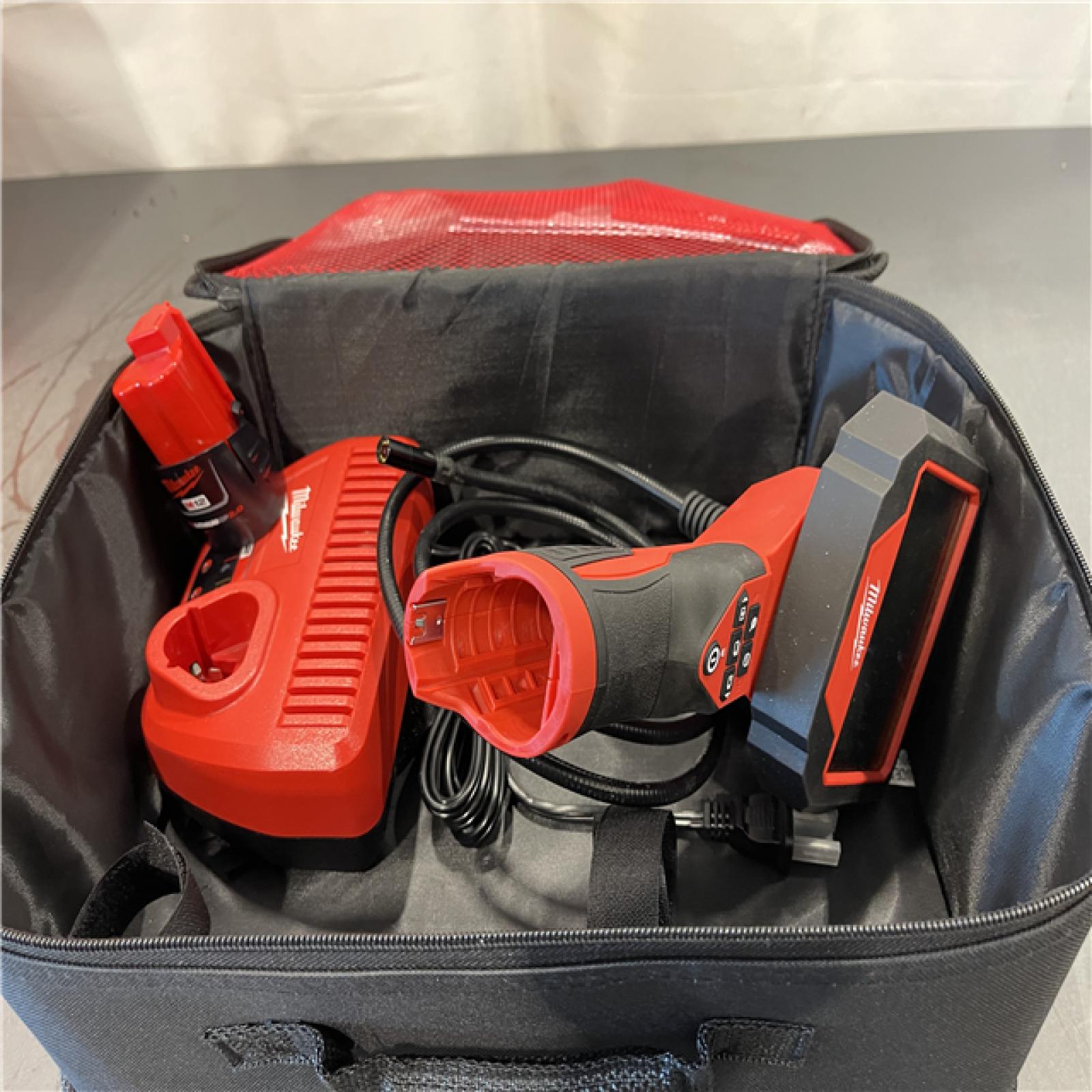 AS-IS - MILWAUKEE M12 12V Lithium-Ion Cordless M-SPECTOR 360-Degree 4 Ft. Inspection Camera Kit