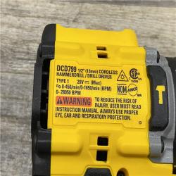 AS-IS DEWALT ATOMIC 20V MAX Lithium-Ion Cordless 2-Tool Combo Kit