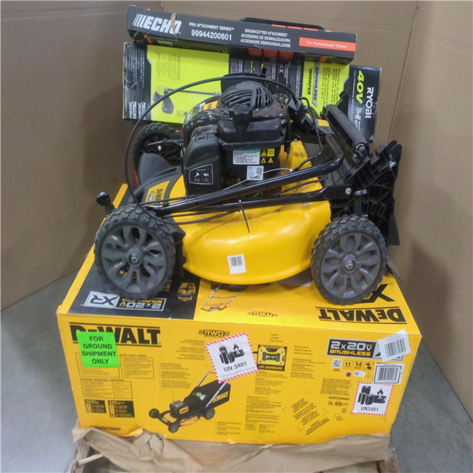 CALIFORNIA AS-IS OUTDOOR POWER EQUIPMENT