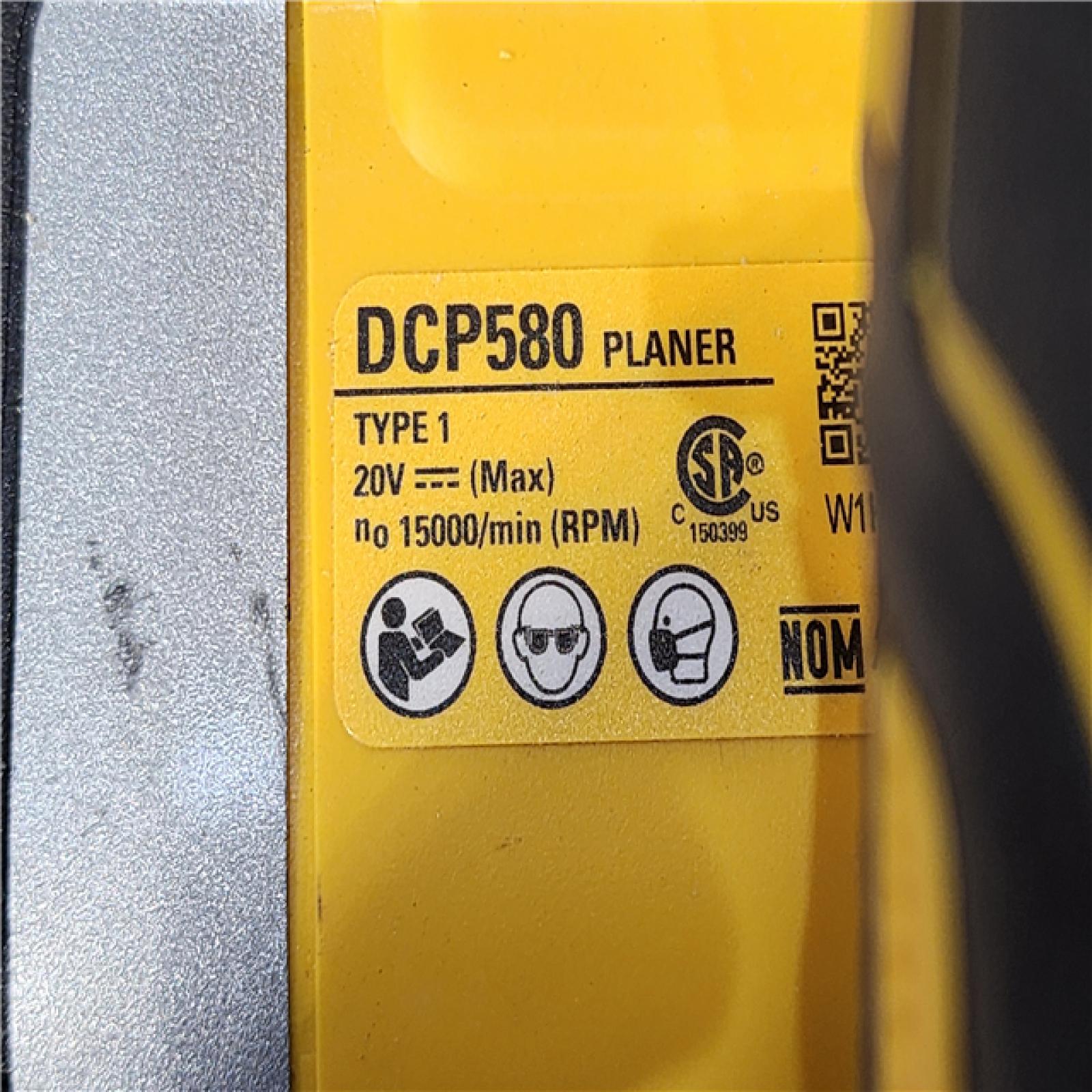 HOUSTON LOCATION - AS-IS DEWALT DCP580B 20V MAX Lithium Ion Brushless Planer (TOOL ONLY)