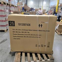 DALLAS LOCATION - AS-IS HUSKY 52IN WORKBENCH MATTE ARMY