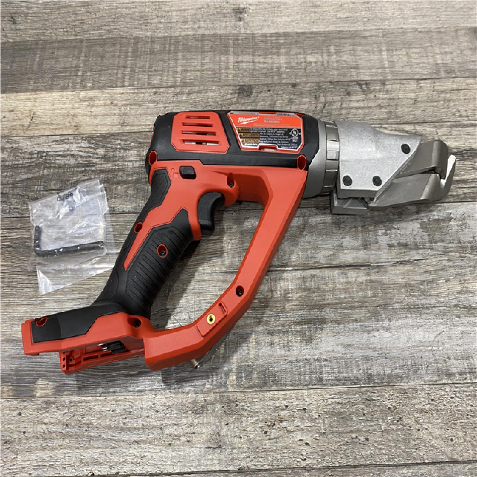 LIKE NEW - Milwaukee 18-Volt Lithium-Ion Cordless 18-Gauge Single Cut Metal Shear (Tool Only)