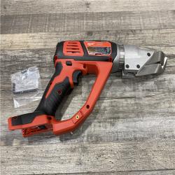 LIKE NEW - Milwaukee 18-Volt Lithium-Ion Cordless 18-Gauge Single Cut Metal Shear (Tool Only)