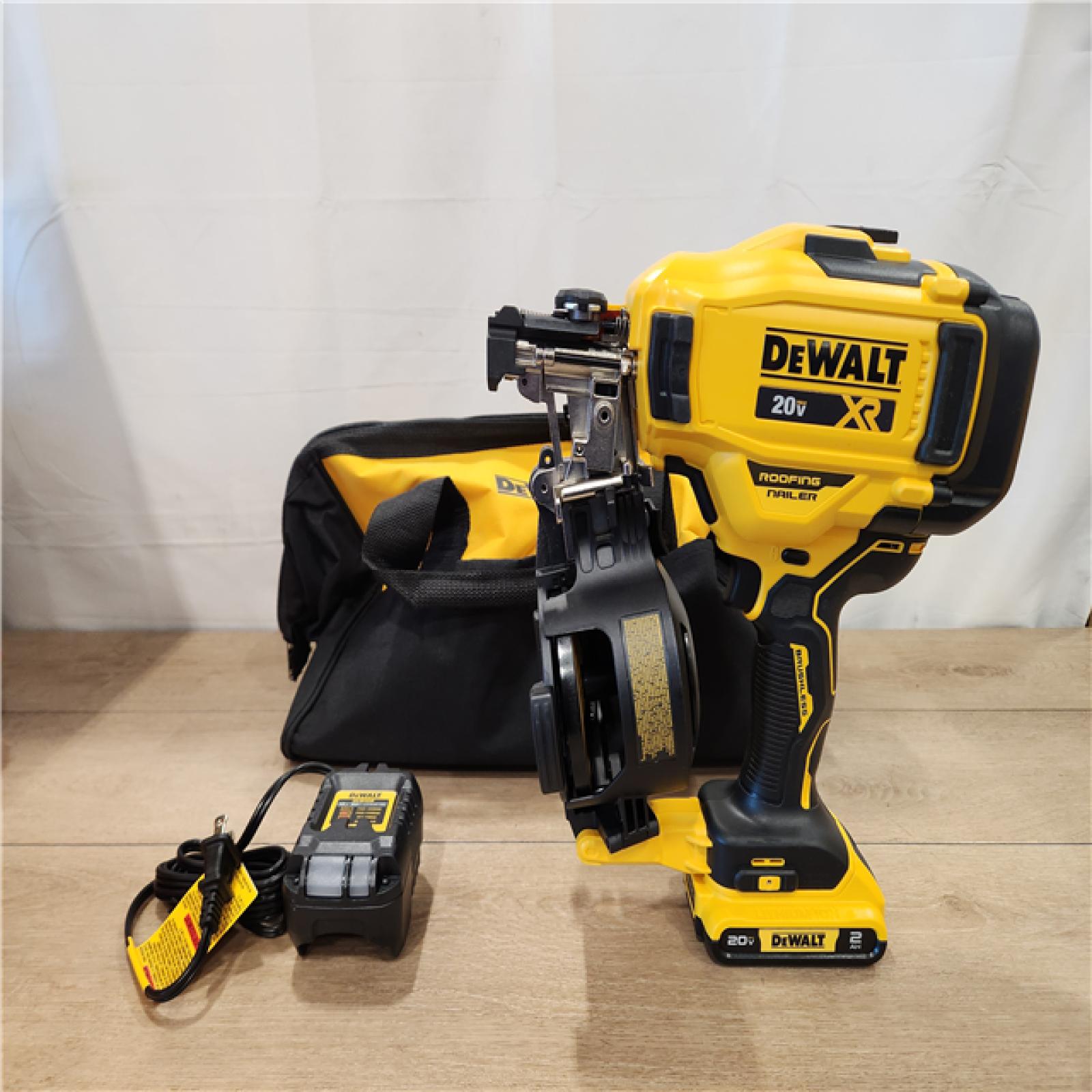 AS-IS- DEWALT 2007898 Roofing Nailer Cordless