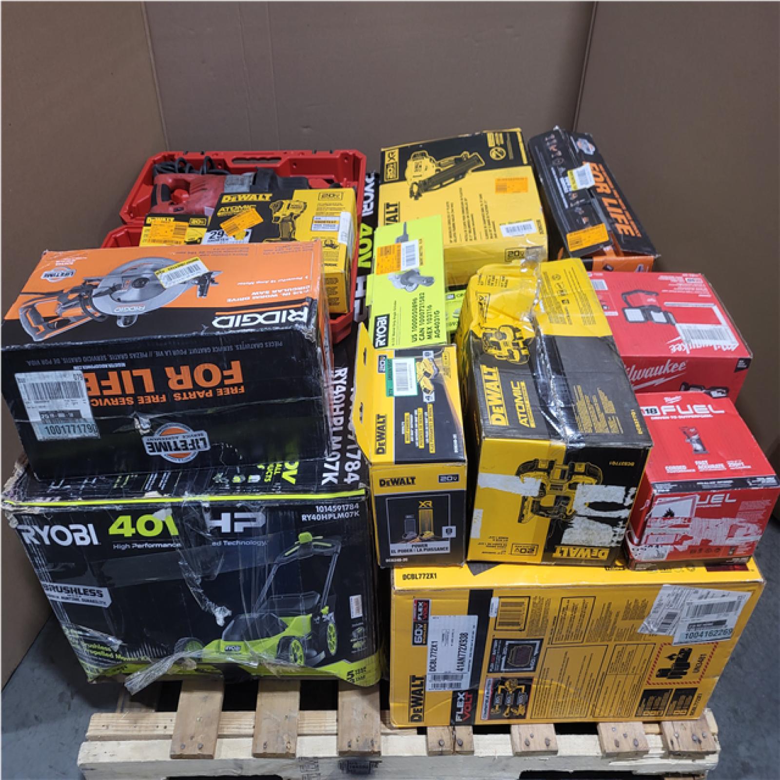 CALIFORNIA AS-IS TOOL PALLET