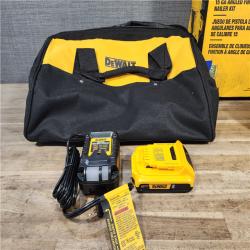 HOUSTON LOCATION - AS-IS DeWalt 15 GA ANGLED FINISH NAILER KIT W/ BATTERY & CHARGER