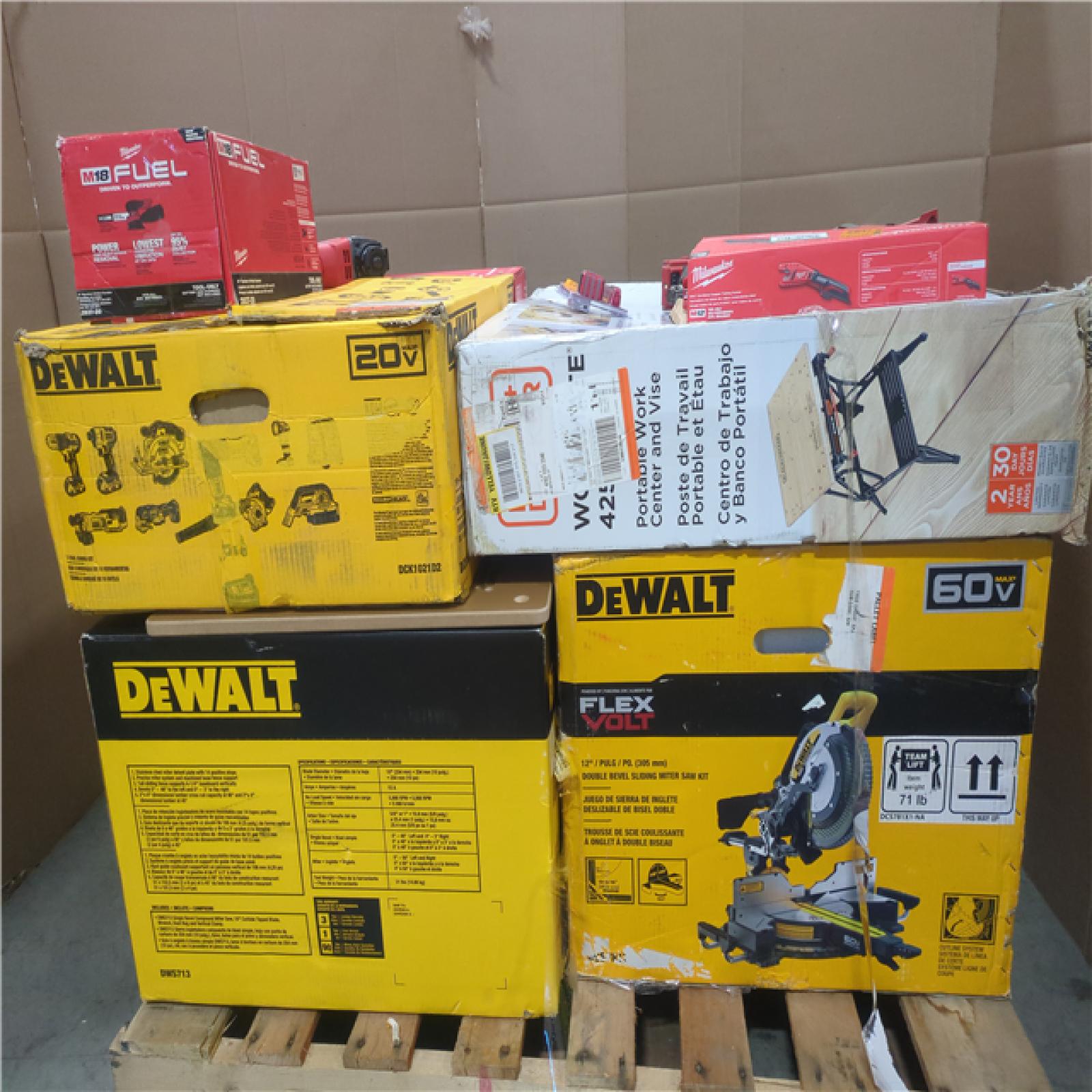 CALIFORNIA AS-IS TOOL PALLET