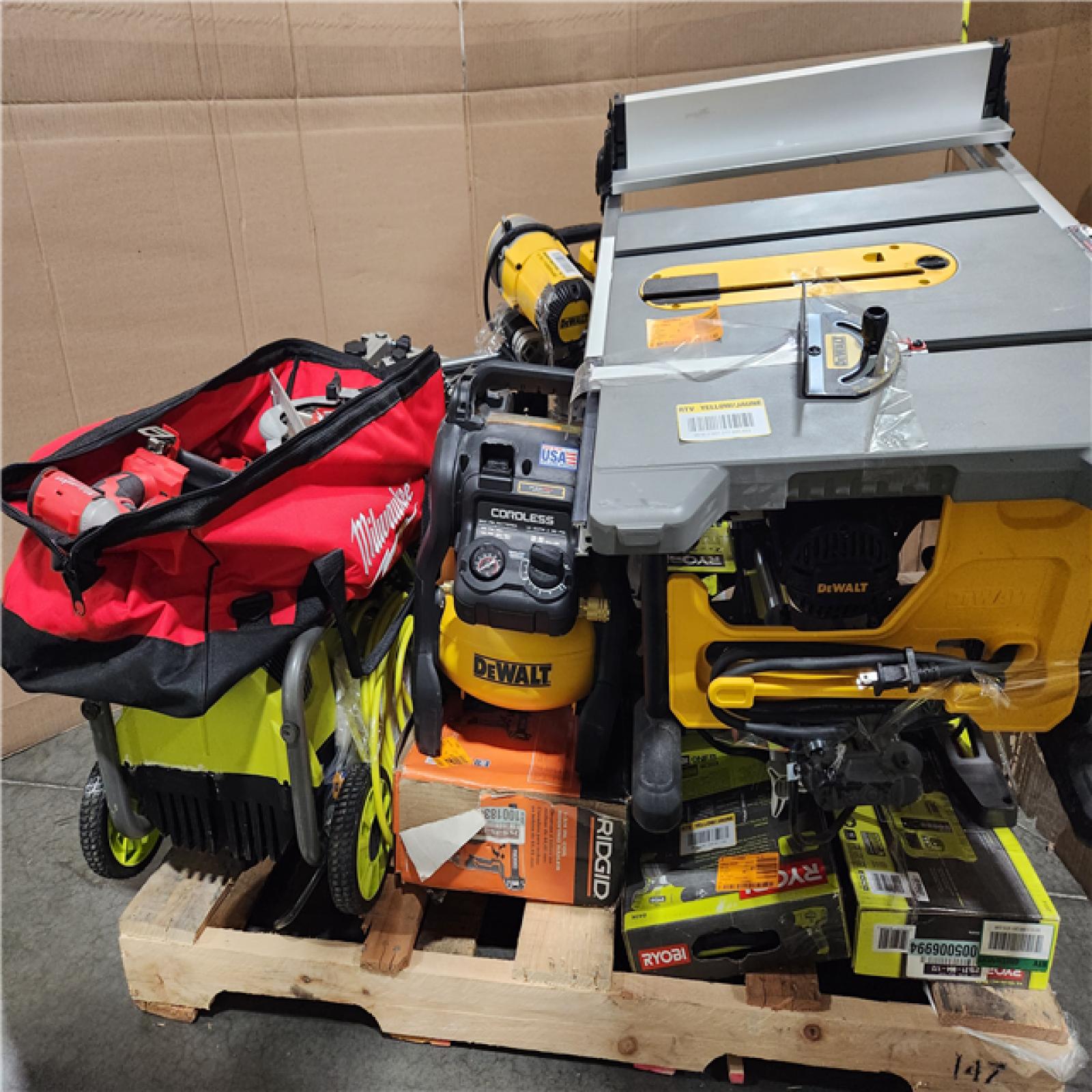CALIFORNIA AS-IS TOOL PALLET