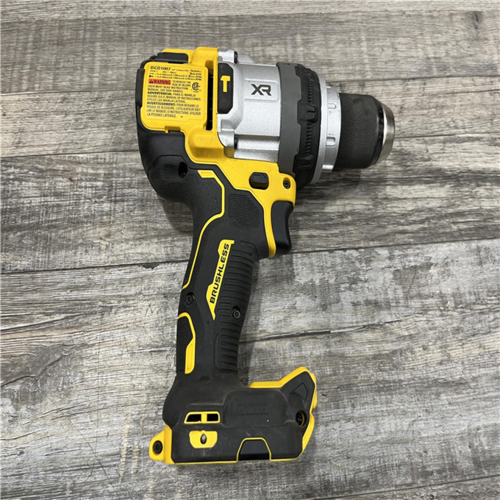 AS-IS DEWALT 20V MAX Brushless Cordless 1/2 3-Speed Hammer Drill (Tool-Only)