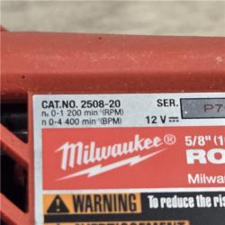AS-IS Milwaukee M12 FUEL 5/8 SDS Plus Rotary Hammer 2508-20 (Tool-Only)