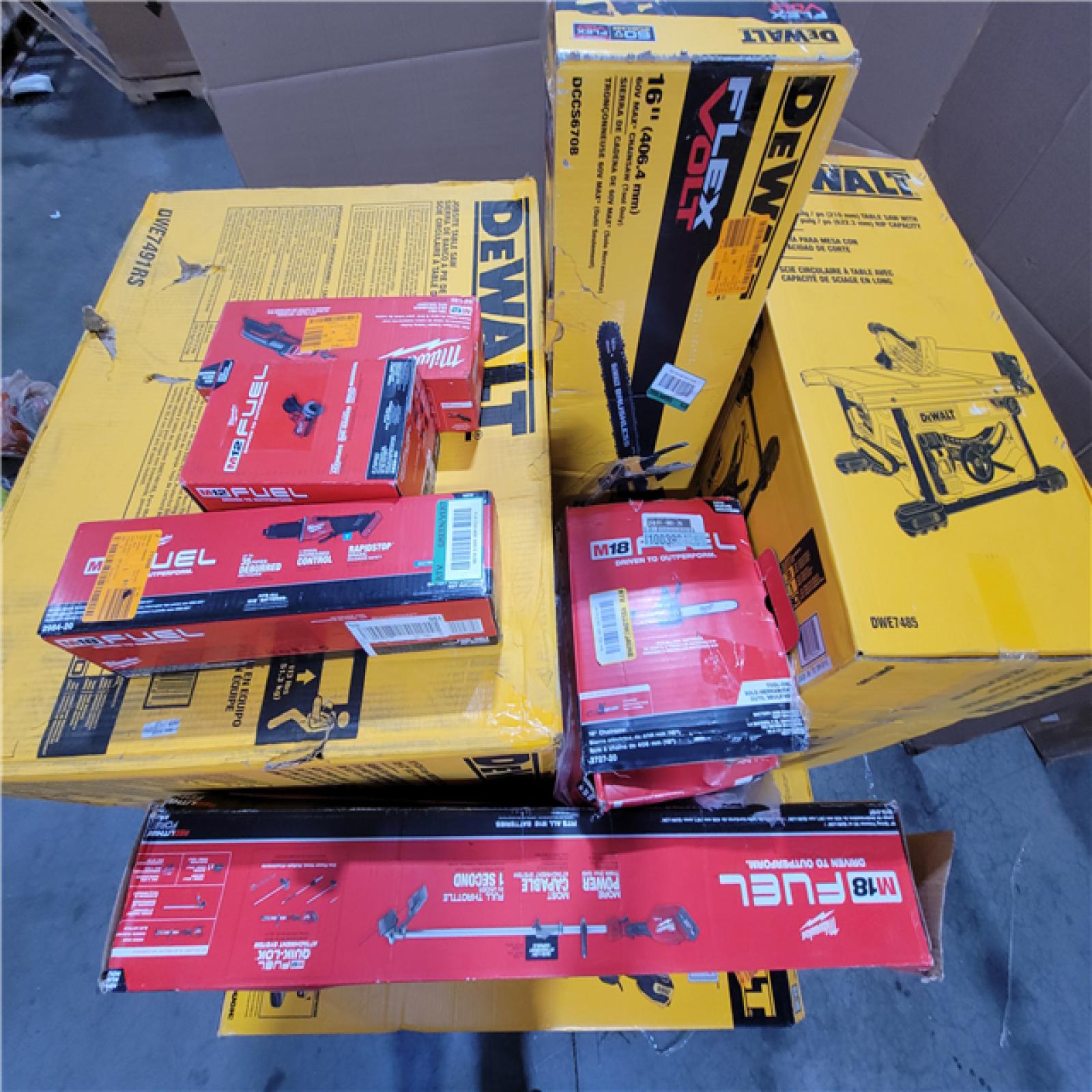 CALIFORNIA AS-IS TOOL PALLET