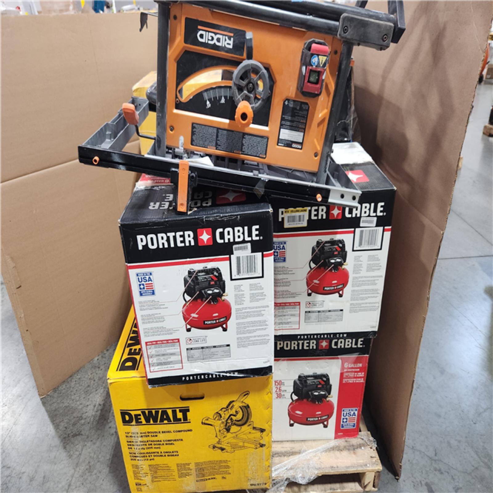 CALIFORNIA AS-IS TOOL PALLET