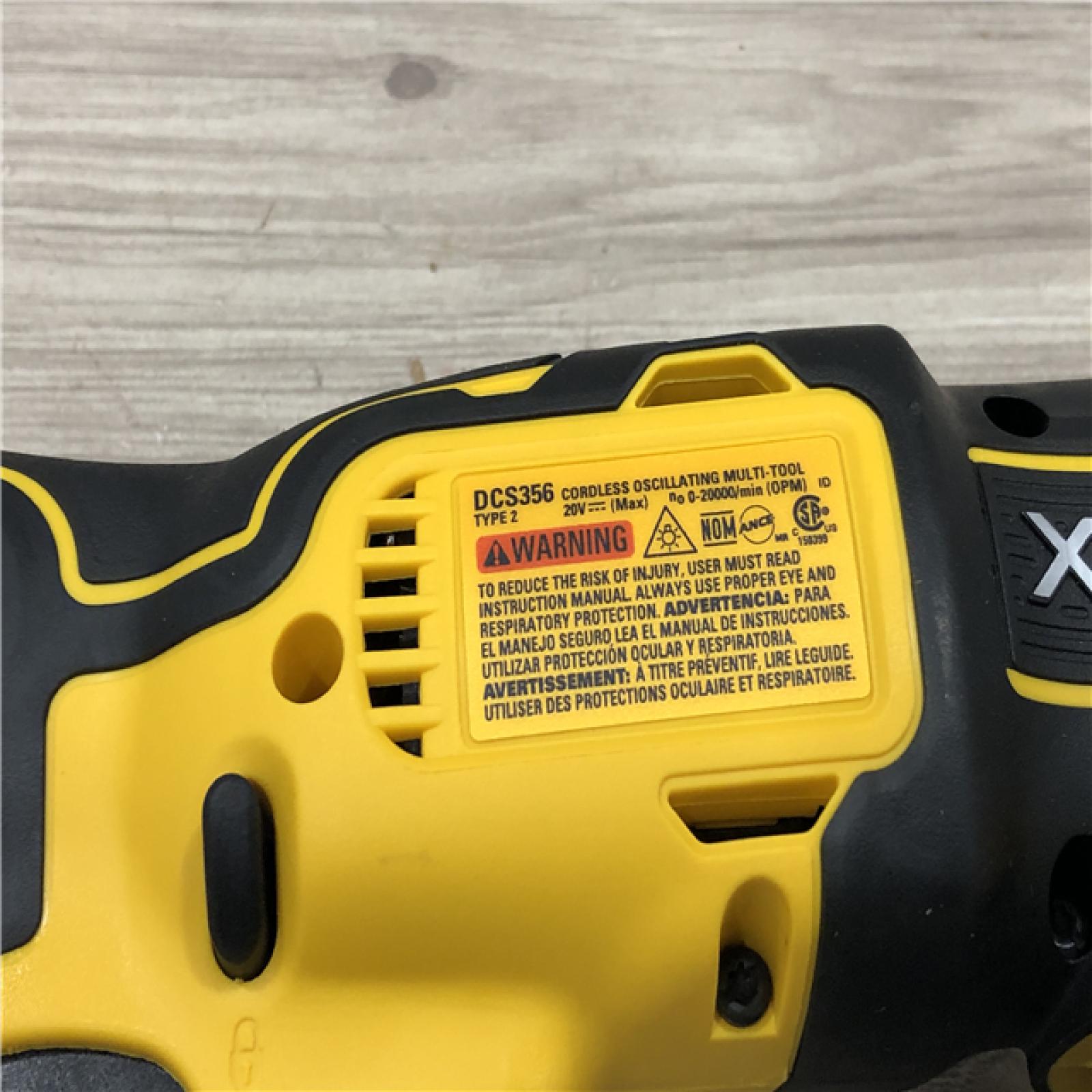 AS-IS DEWALT 20-Volt MAX XR Cordless 3-speed Oscillating Multi-Tool DCS356B (Tool-Only)