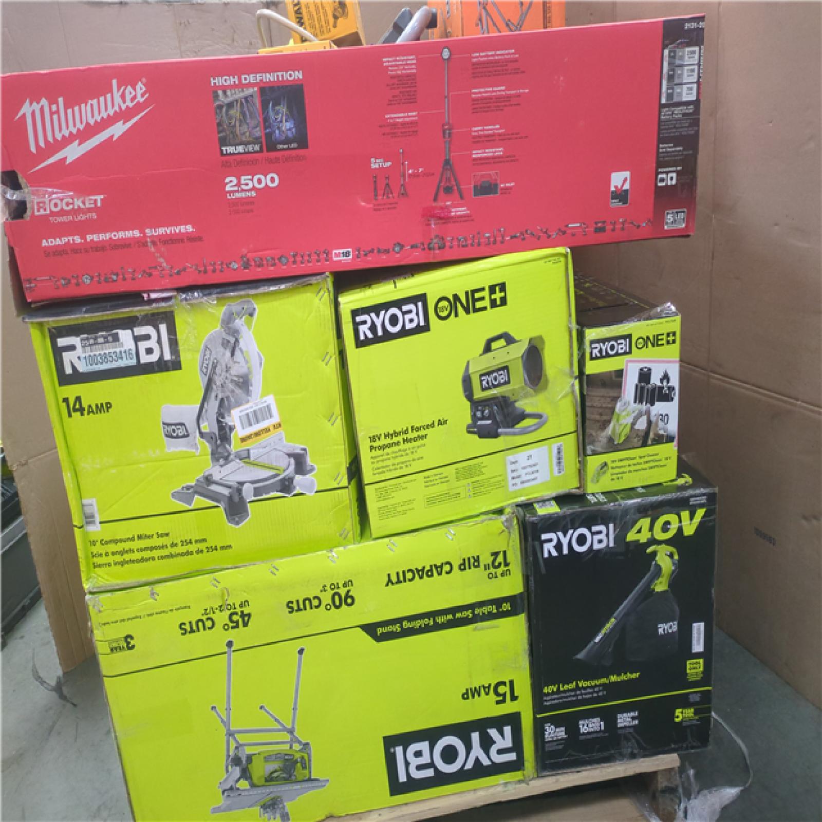 CALIFORNIA AS-IS TOOL PALLET