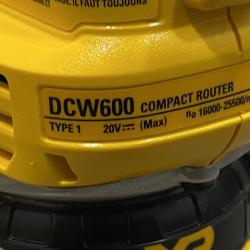 AS-IS DEWALT 20V MAX XR Cordless Brushless Fixed Base Compact Router (Tool Only)