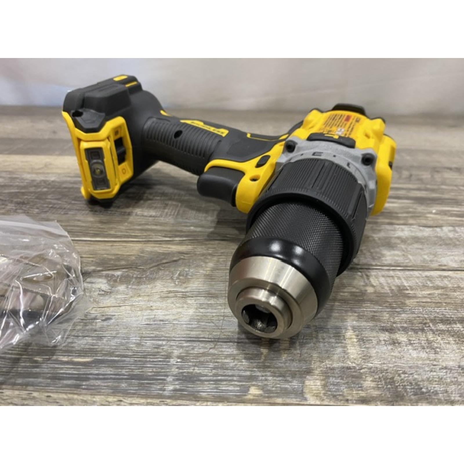AS-IS DEWALT 20V XR Brushless Cordless 1/2 in. Hammer Drill (Tool-Only)