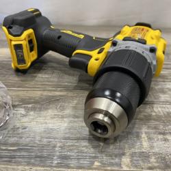 AS-IS DEWALT 20V XR Brushless Cordless 1/2 in. Hammer Drill (Tool-Only)