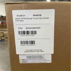 DALLAS LOCATION - Tornado Brute Force 20 2000 RPM High Speed Burnisher (98482B)
