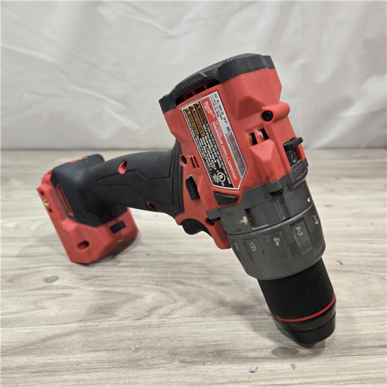 AS-IS MILWAUKEE FUEL 18V Cordless Hammer Drill and Impact Driver Combo Kit