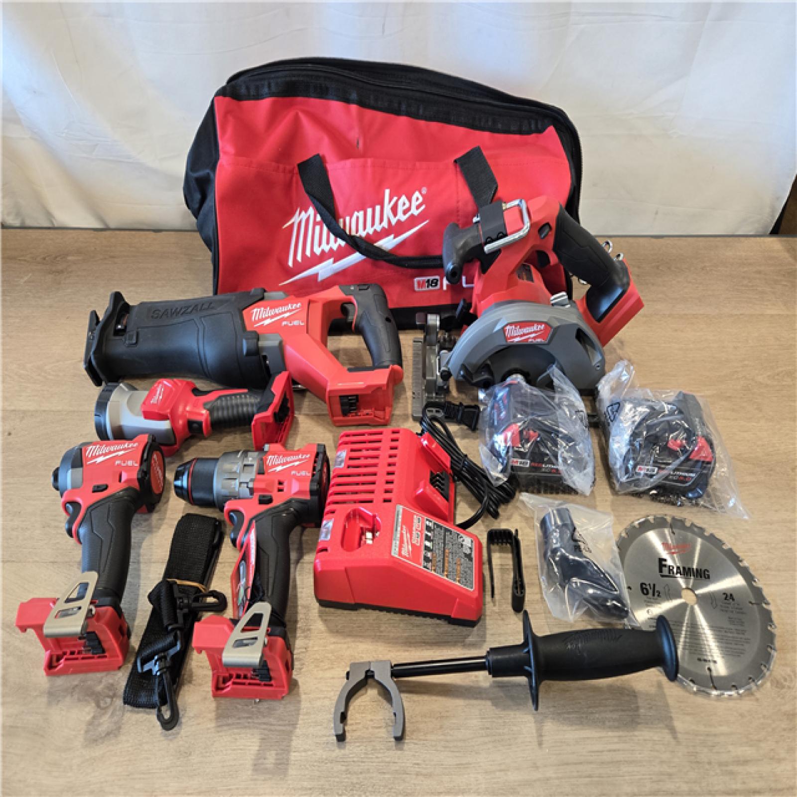 AS-IS Milwaukee M18 FUEL 18V Cordless Combo Kit