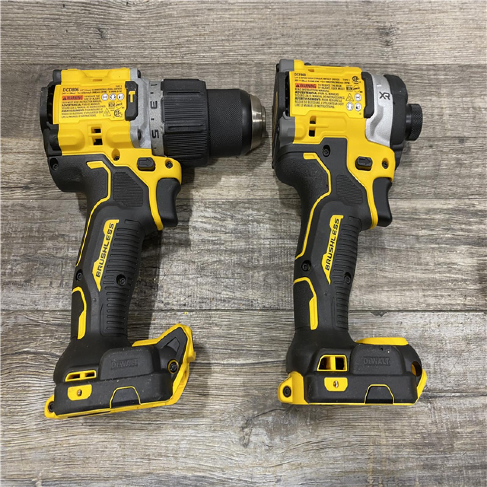 AS-IS DEWALT 20V Lithium-Ion Cordless 2-Tool Combo Kit