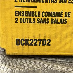 NEW - DEWALT 20V MAX Brushless 1/2 in. Drill Driver & 1/4 in. Impact Driver Kit