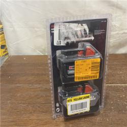 AS-IS M18 18-Volt Lithium-Ion High Output 6.0Ah Battery Pack (2-Pack)
