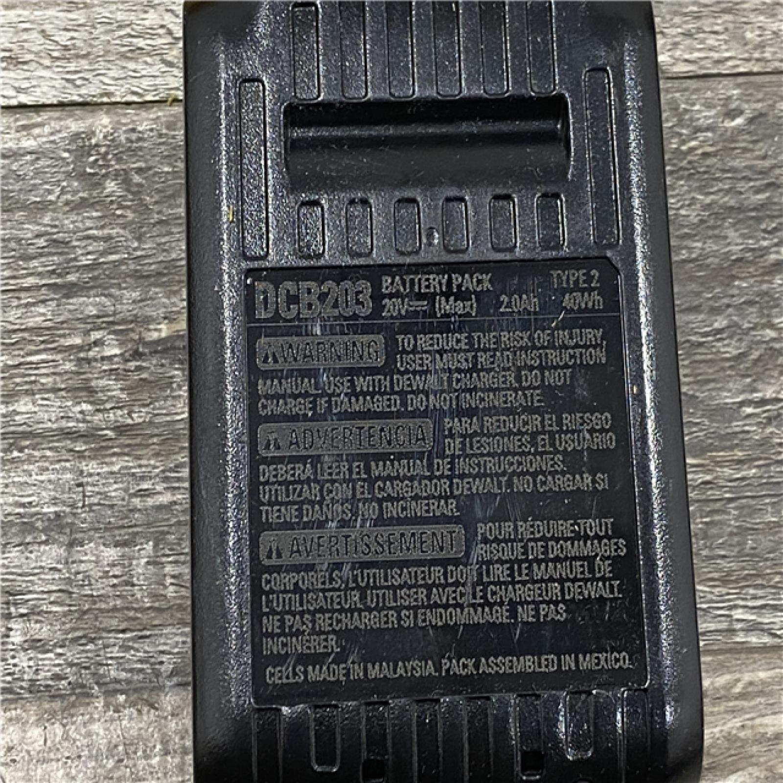 AS-IS DEWALT Atomic 20V Lithium-Ion Cordless Compact 1/2 in. Drill/Driver Kit