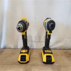 AS-IS- DEWALT ATOMIC 20-Volt MAX Lithium-Ion Cordless (2-Tool) Combo Kit