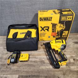 HOUSTON LOCATION - AS-IS DeWalt DCN660D1 20V 16 Gauge Cordless Angled Finish Nailer Kit W/ 2Ah Battery