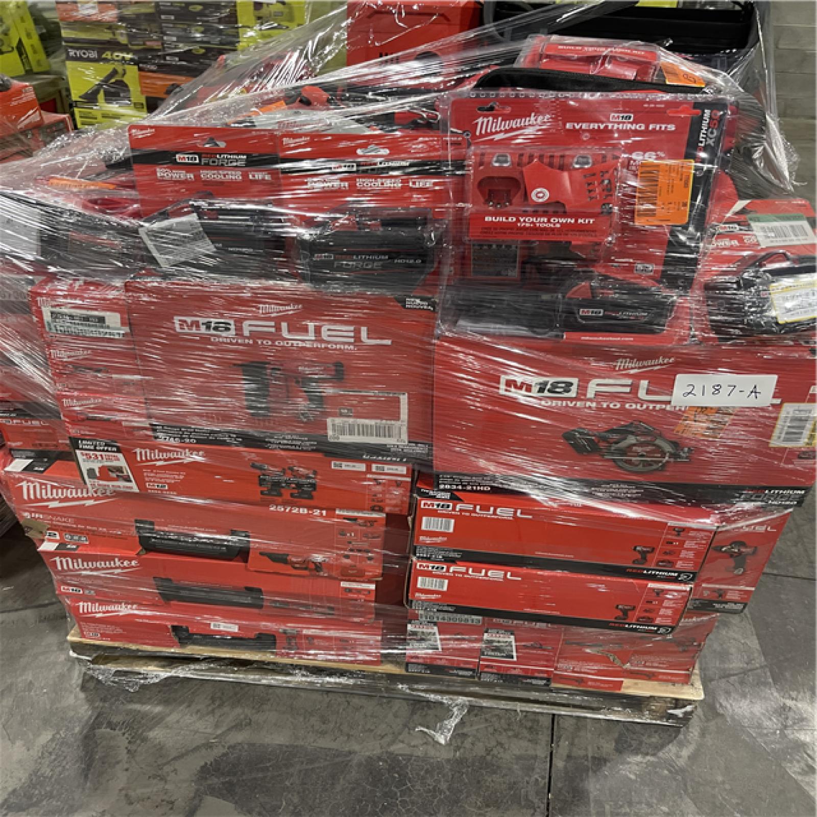 Pittston Location As-Is Power Tools Partial Truckload (13 pallets) 2187-A