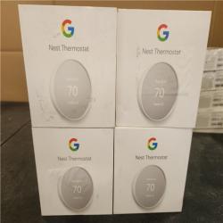 Phoenix AS-IS Google Nest Thermostat - Smart Programmable Wi-Fi Thermostat - (4-Pack)
