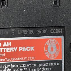 AS-IS Milwaukee FUEL 120 MPH 500 CFM 18V Brushless Cordless Battery Powered Leaf Blower Kit