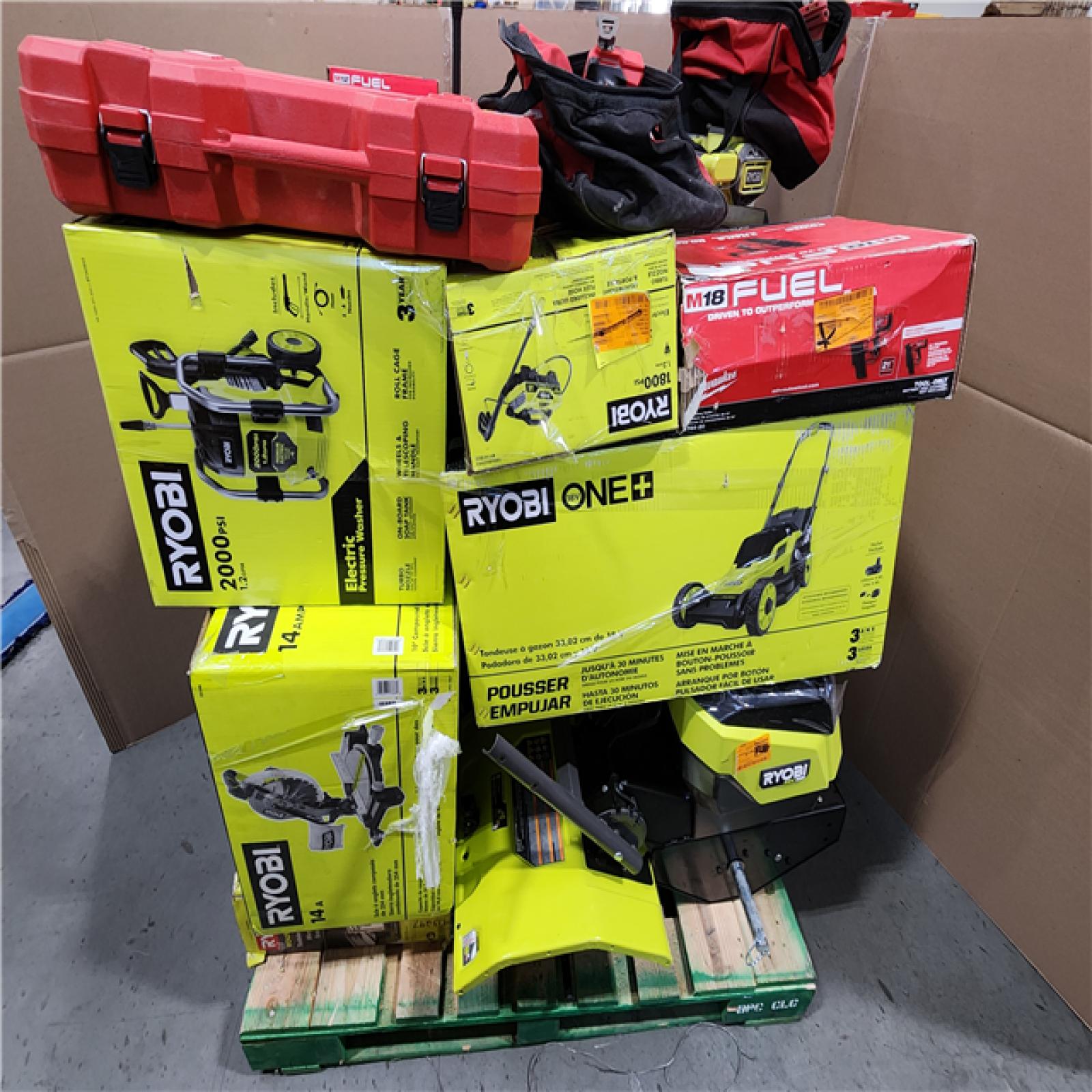 CALIFORNIA AS-IS TOOL PALLET