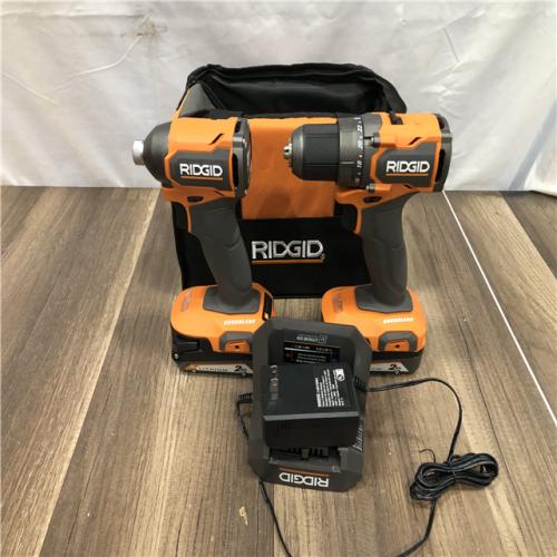 AS-IS RIDGID 18V SubCompact Brushless 2-Tool Combo Kit