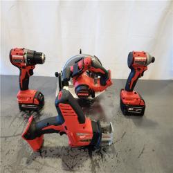 AS-IS- Milwaukee M18 4-Tool Combo Kit