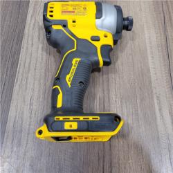 AS-IS DEWALT ATOMIC 20V MAX* Brushless Cordless Compact 1/4 in. Impact Driver Kit