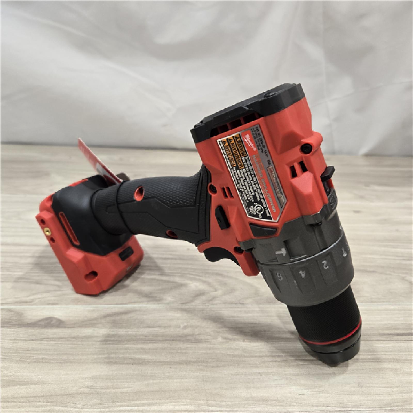 AS-IS MILWAUKEE FUEL 18V Cordless Hammer Drill and Impact Driver Combo Kit