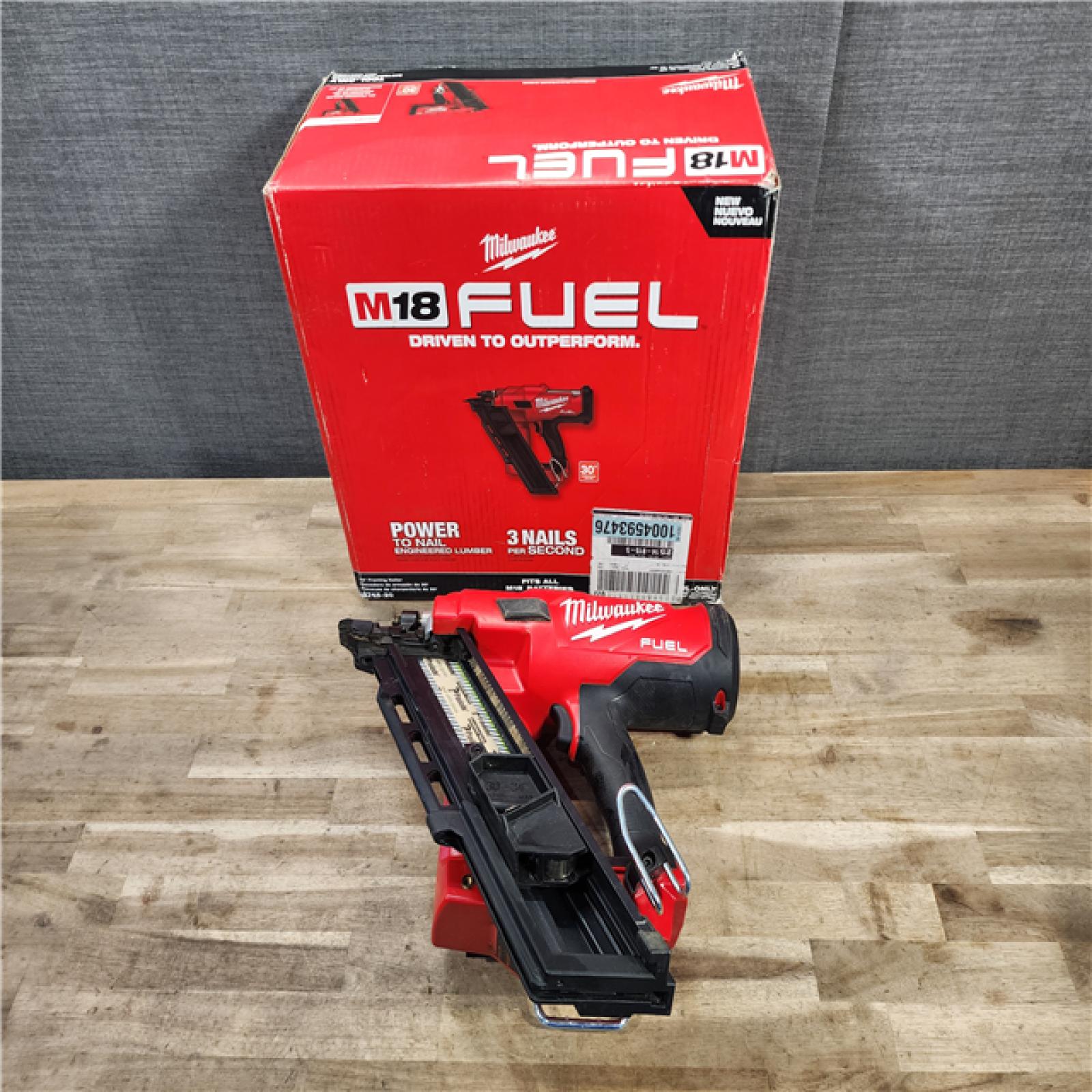 HOUSTON LOCATION - AS-IS M18 FUEL 3-1/2 in. 18-Volt 30-Degree Lithium-Ion Brushless Cordless Framing Nailer (Tool-Only)