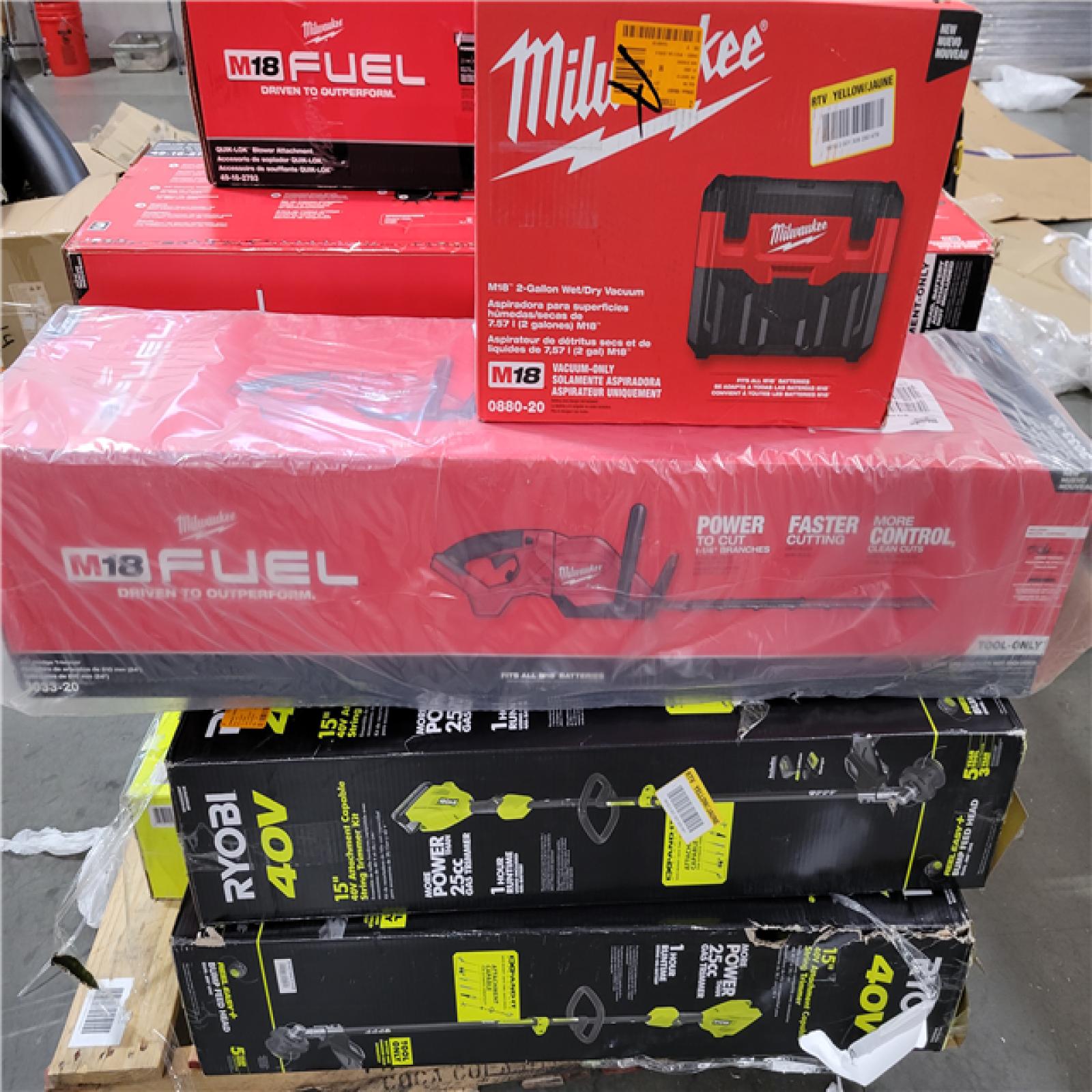 CALIFORNIA AS-IS TOOL PALLET