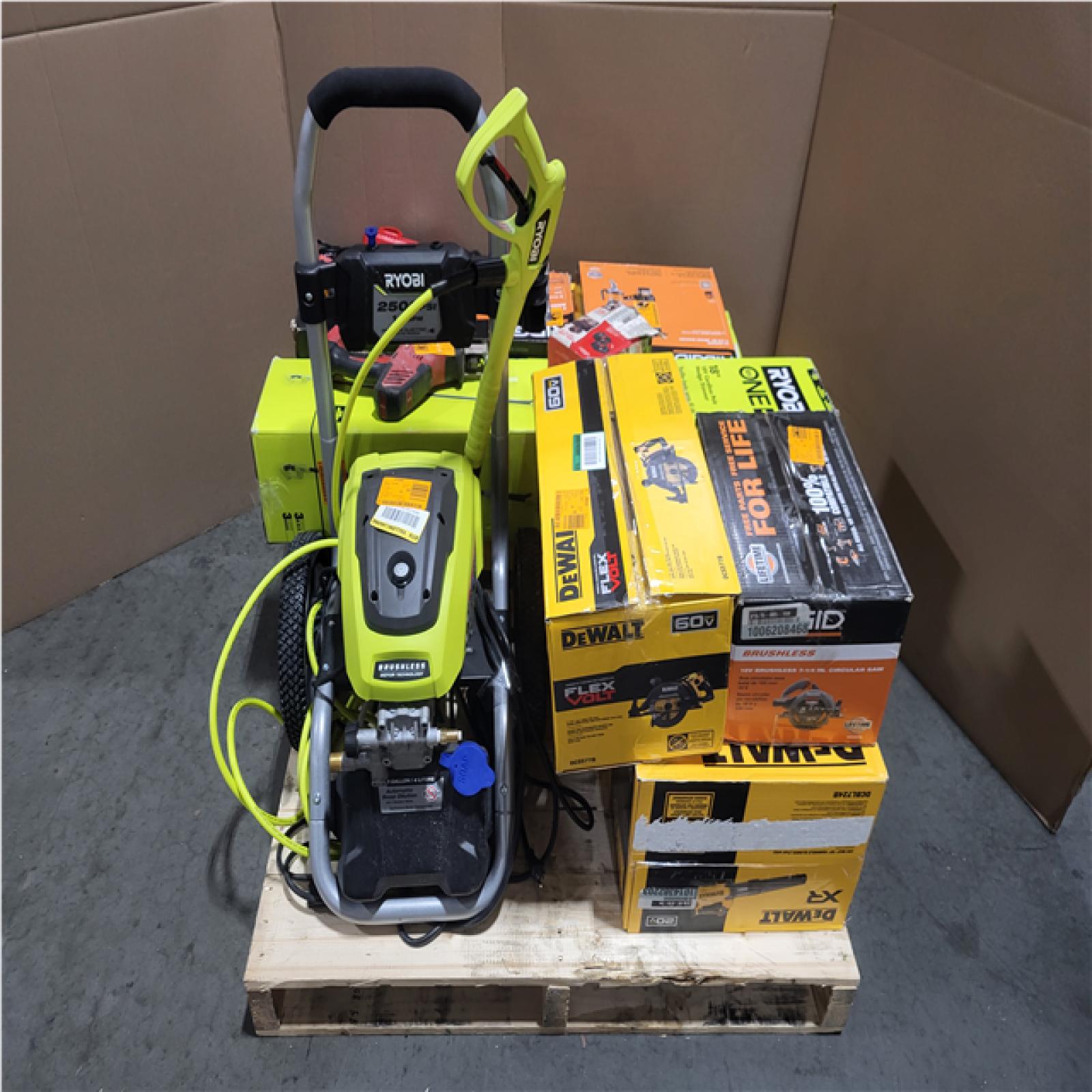 CALIFORNIA AS-IS TOOL PALLET