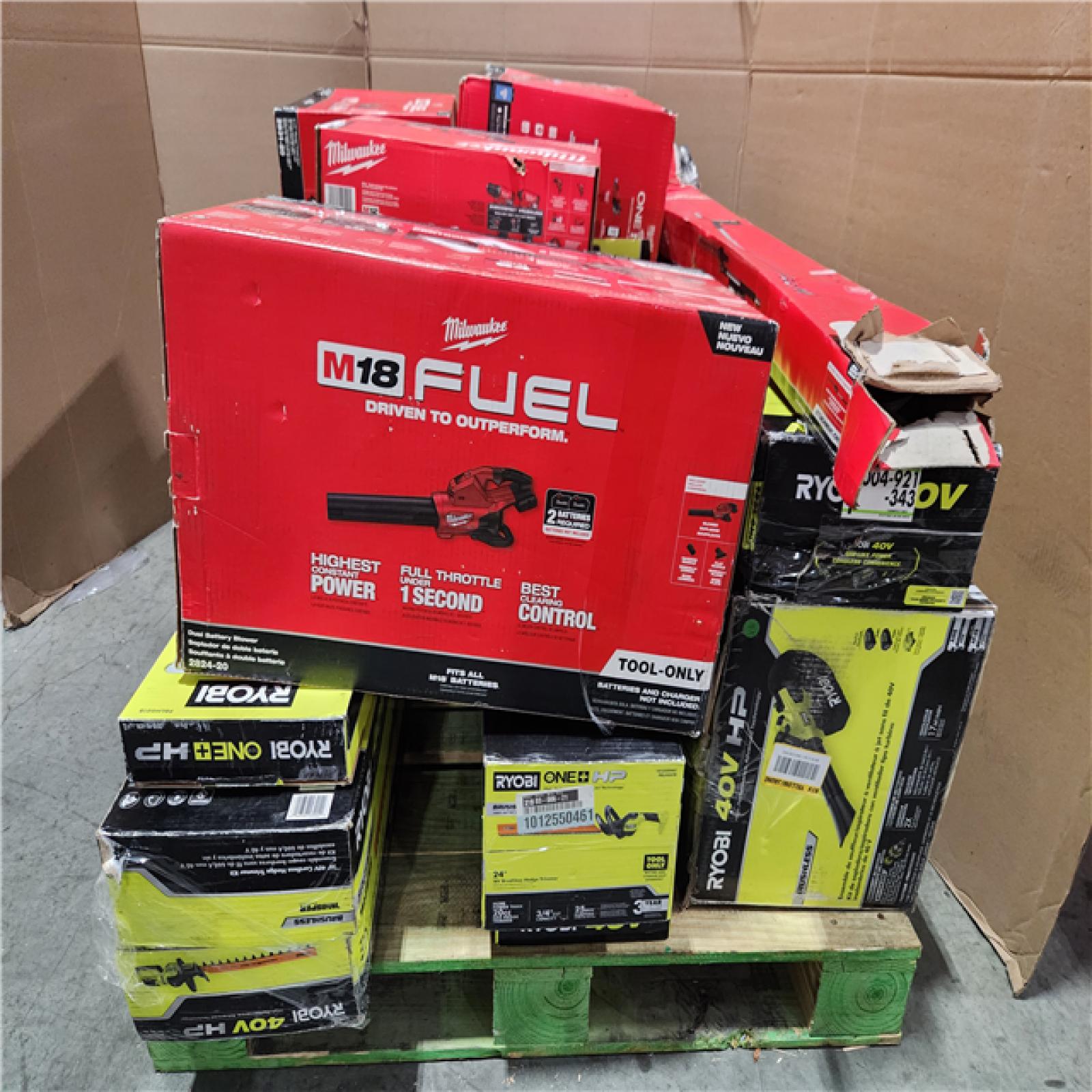 CALIFORNIA AS-IS TOOL PALLET