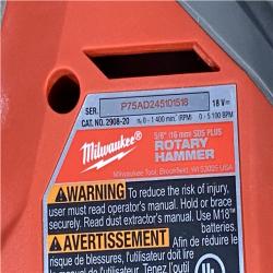 Houston Location AS-IS Milwaukee FUEL 18V Lithium-Ion Brushless Cordless 5/8 in. SDS-Plus Rotary Hammer (Tool-Only)