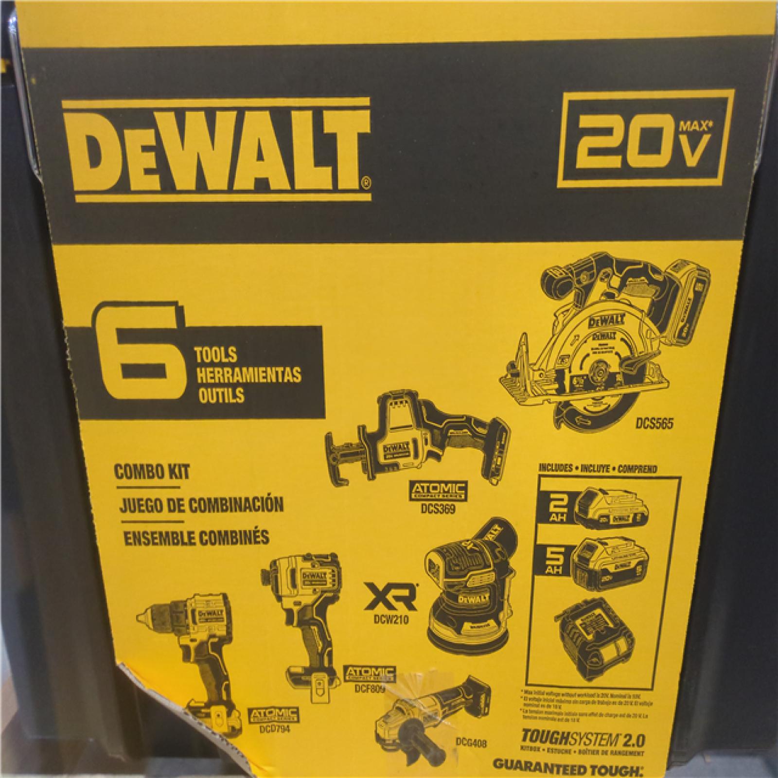 CALIFORNIA NEW DeWalt 6 tool Combo Kit
