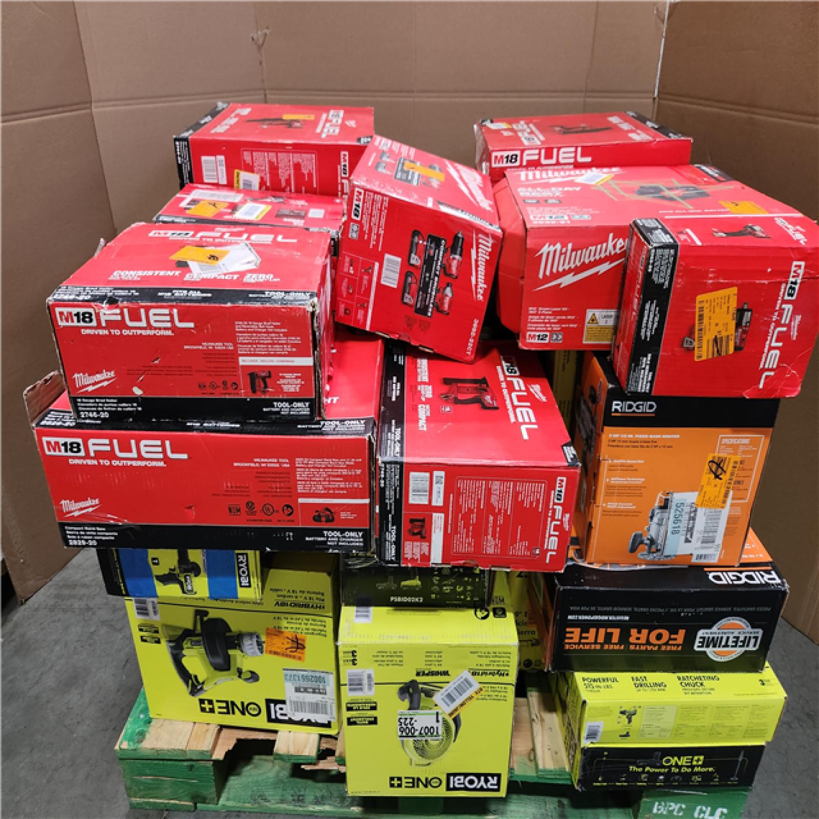 CALIFORNIA AS-IS TOOL PALLET